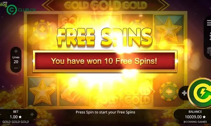 Hướng dẫn tham gia chơi slot Gold Gold Gold 9club