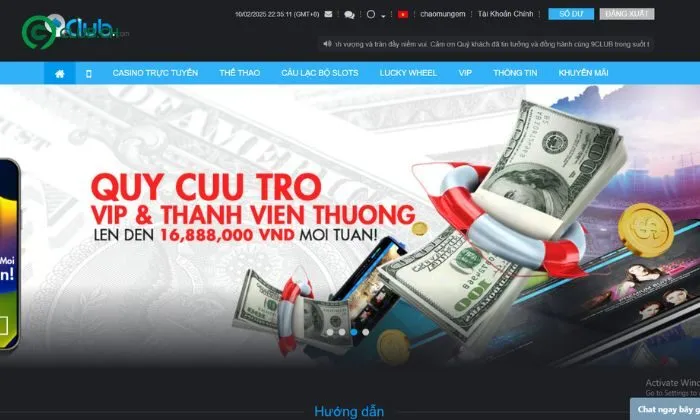 Những điều cần biết về sân chơi 9club