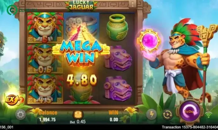 Sức nóng của tựa game Lucky Jaguar 9Club