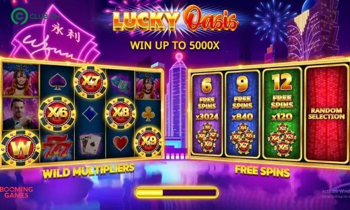 Giới thiệu đôi nét về game slot Lucky Oasis 9club