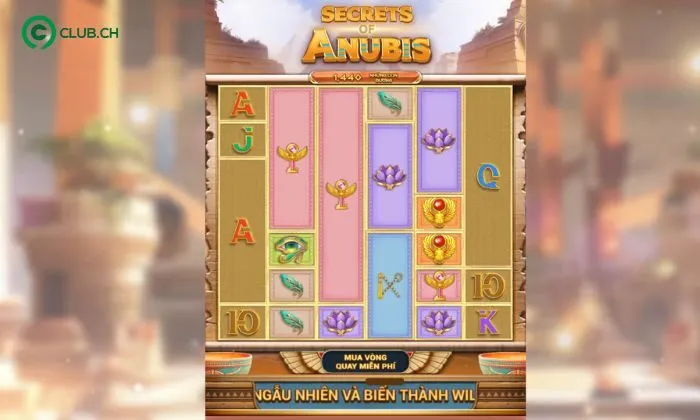 Tổng quan về sảnh game Secrets of Anubis 9CLUB