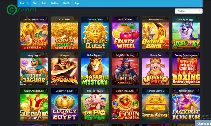 Tổng quan về game slot Treasure Quest 9Club